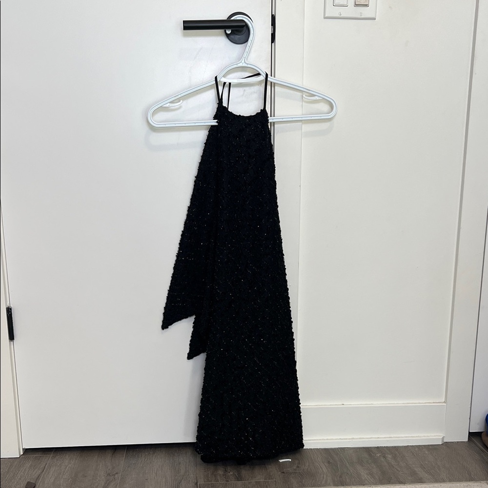 NBD Black Asymmetrical Dress